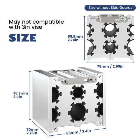 SporGain two side guards add stability during operation