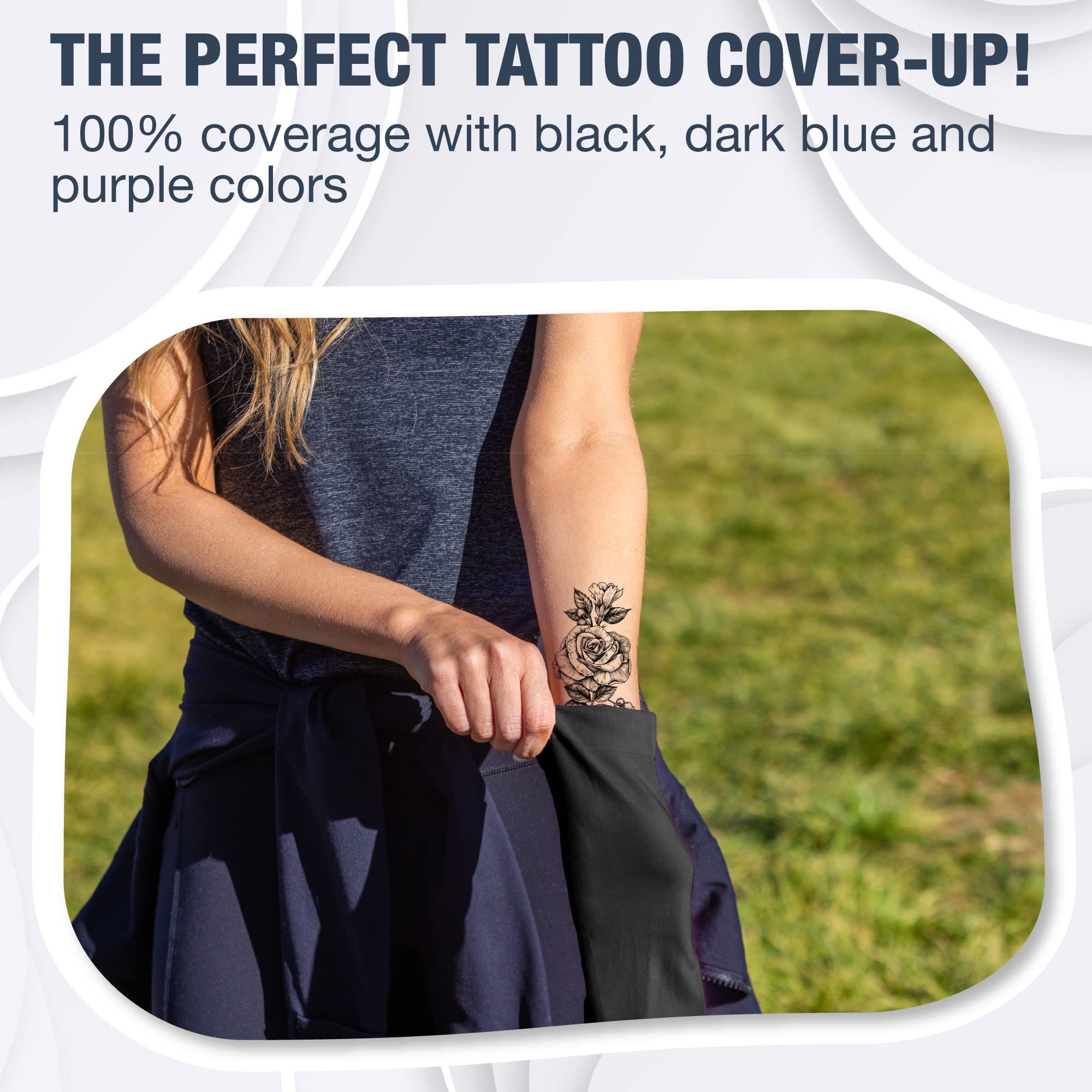 SportsTrail seamless-fit sleeves contour the arm for 360-degree comfort