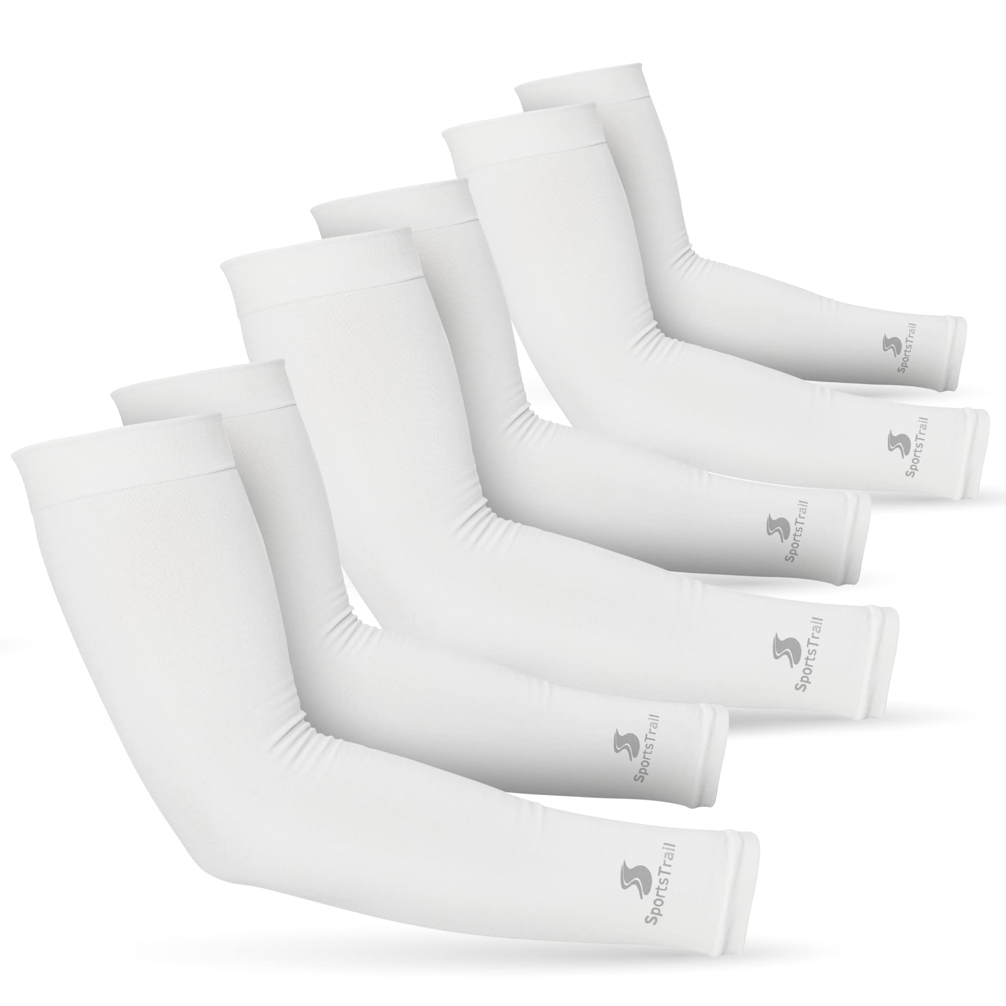 SportsTrail cooling arm sleeves with sun protection shield you during outdoor sports.