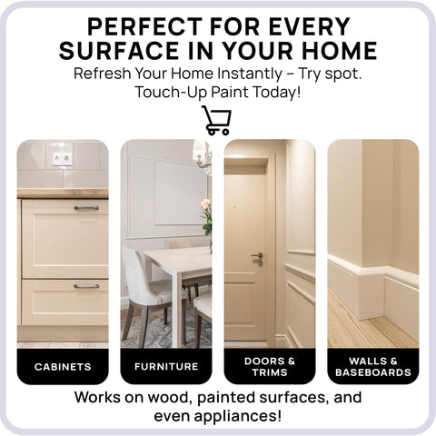 Spot touch-up paint low-odor interior use for safe homes.