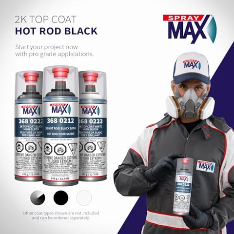 SprayMax delivers professional-grade aerosol results with a body-shop look.