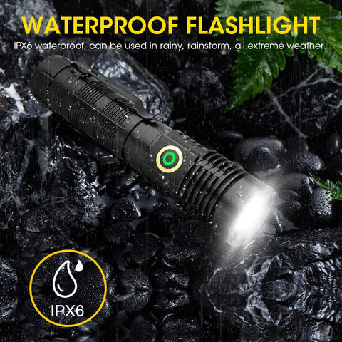 Spriak flashlight gift bag included for convenient gifting and travel.
