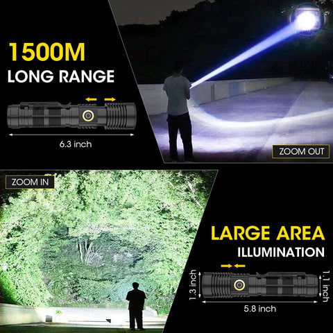 Spriak flashlight stepless-off feature enables quick shutdown without cycling modes.
