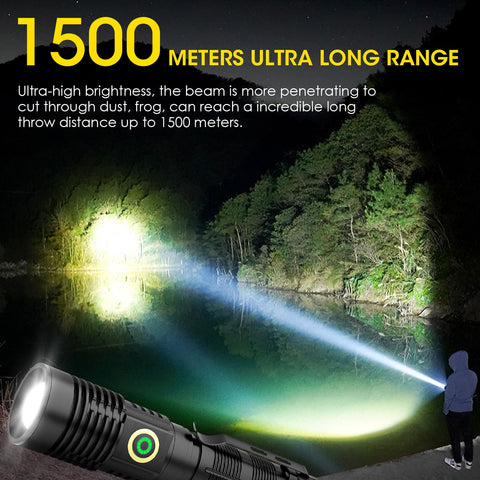 Spriak magnetic flashlight tail-magnet for hands-free use on metal surfaces during repairs.
