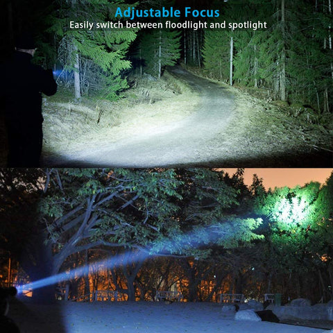 Spriak UV flashlight IP65 waterproof design withstands rain and spills.