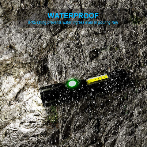 Spriak UV flashlight compact pocket-size fits easily in a pocket.