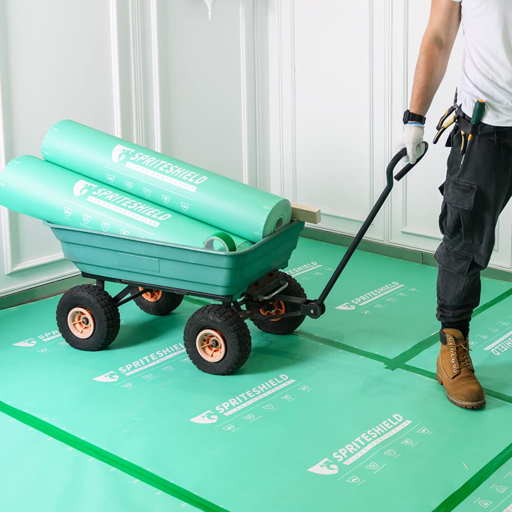 Reusable film reduces waste on construction sites