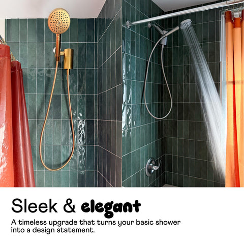 Sproos Cloudburst spray mode mimics rainfall for gentle washing