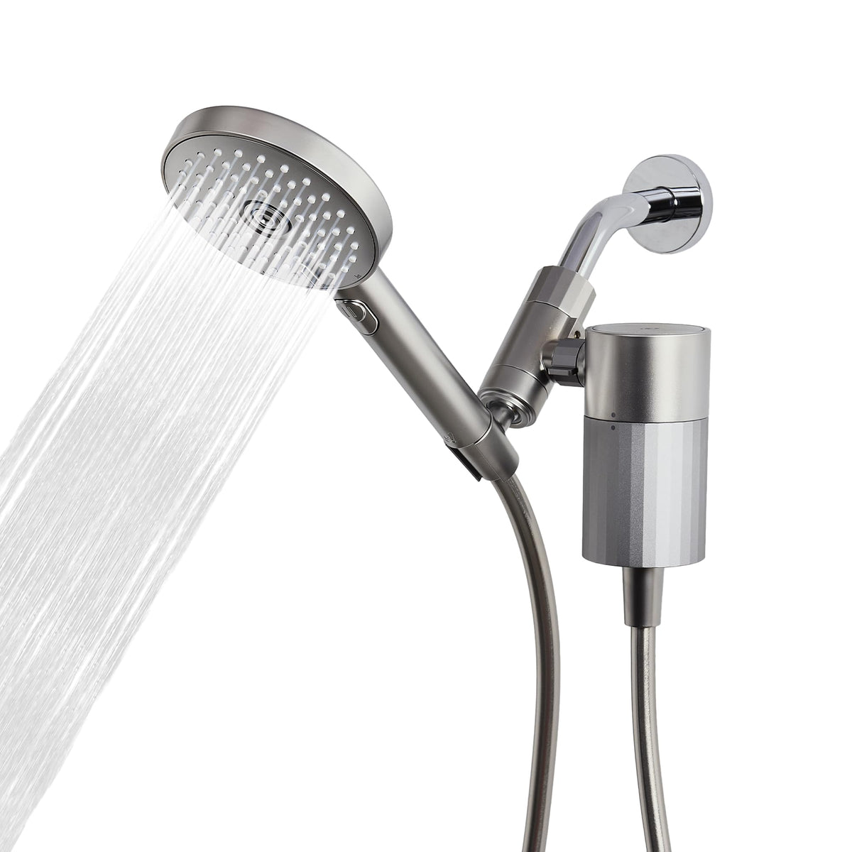 Sproos handheld showerhead with monsoon spray for full coverage