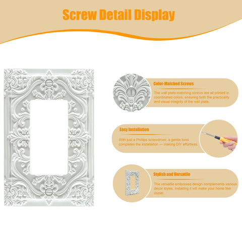 Spshian complete pack includes screws for seamless, color-matched installation