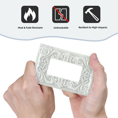 Spshian quick-install switch plate simplifies updating your wall decor