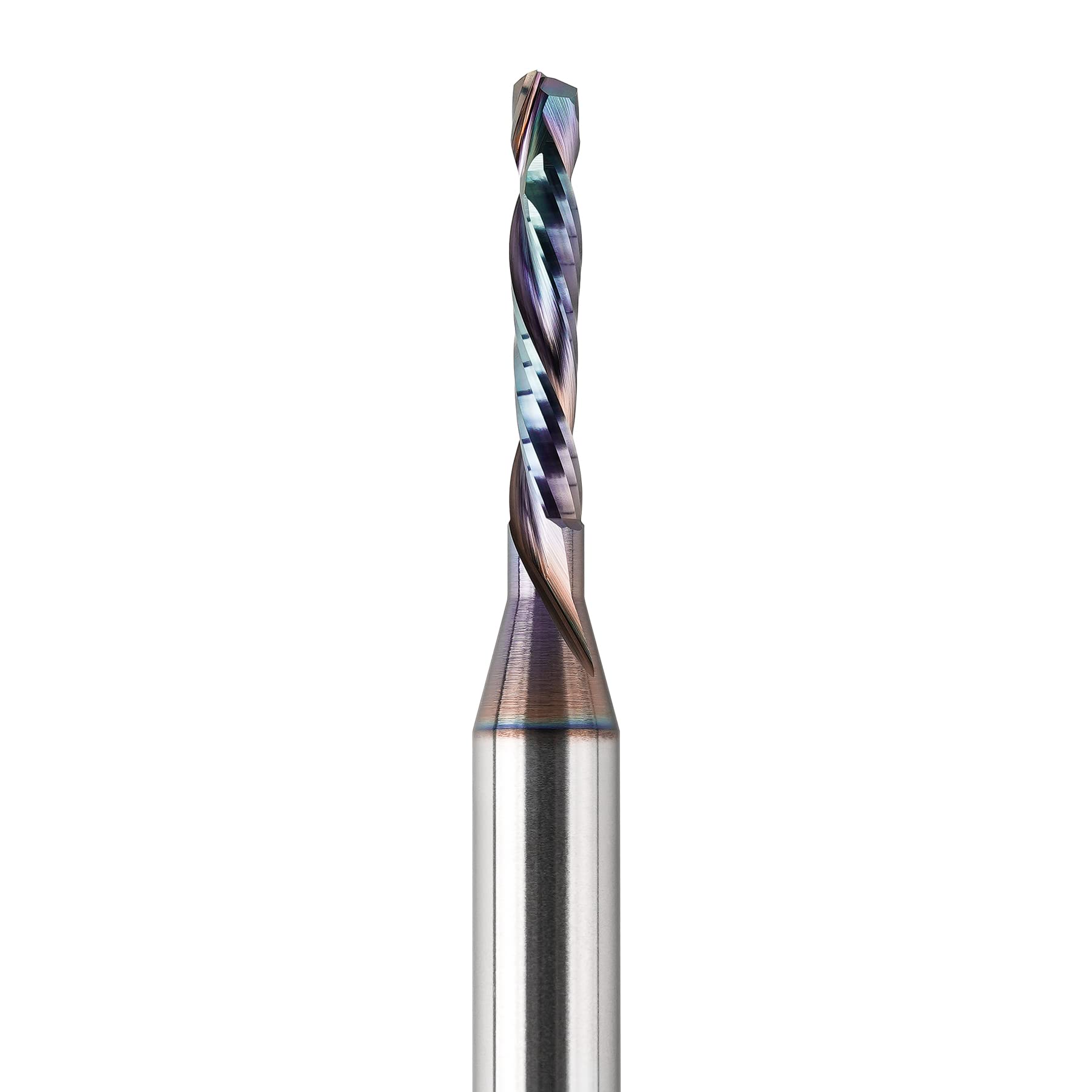 SpeTool up-down flutes demonstrate dual cutting action for cleaner edges.
