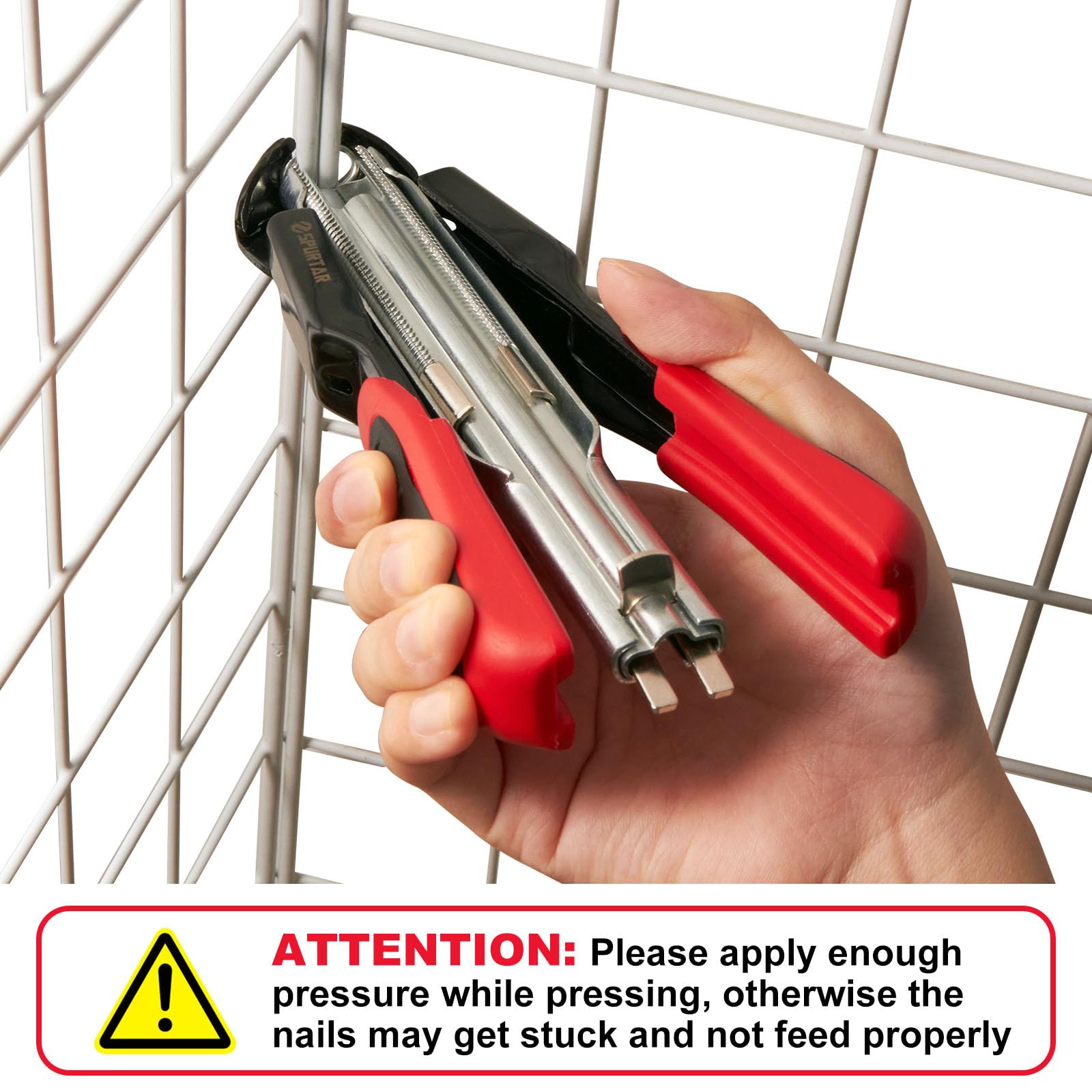Spurtar 1200x 0.8-inch hog rings for durable, rust-resistant fastening.