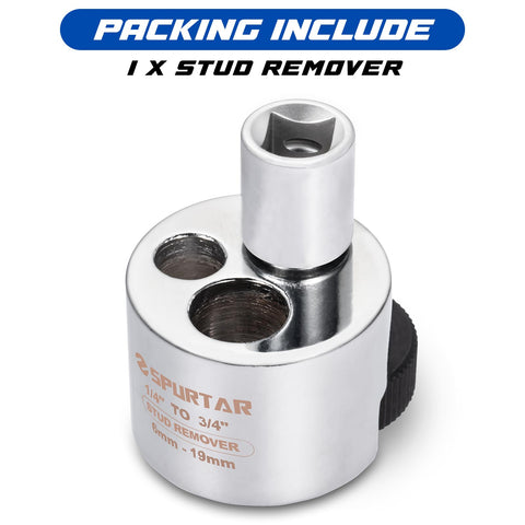 Spurtar bolt extractor three-quarter range fits automotive studs
