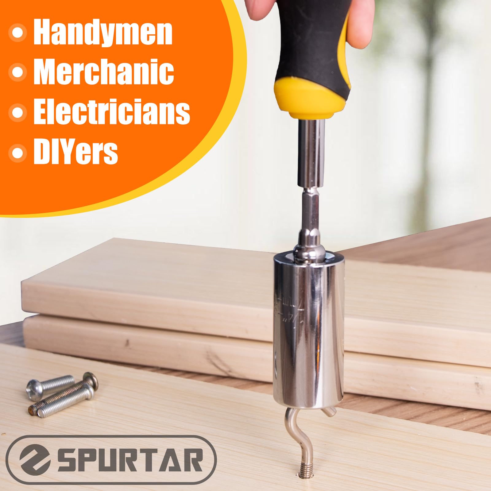 Spurtar compact portable tool for DIY tasks.