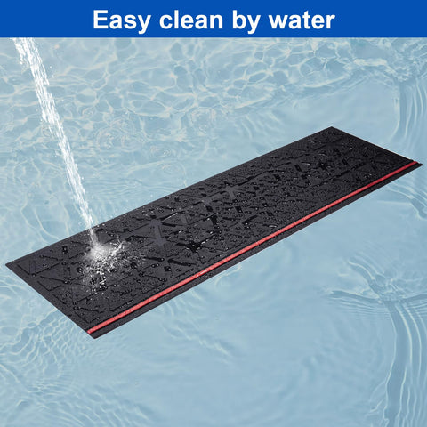 Spurtar rubber stair treads 35x10 boxed set ideal for garages