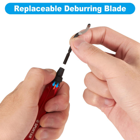 Spurtar spare cutting blades included for long-term use