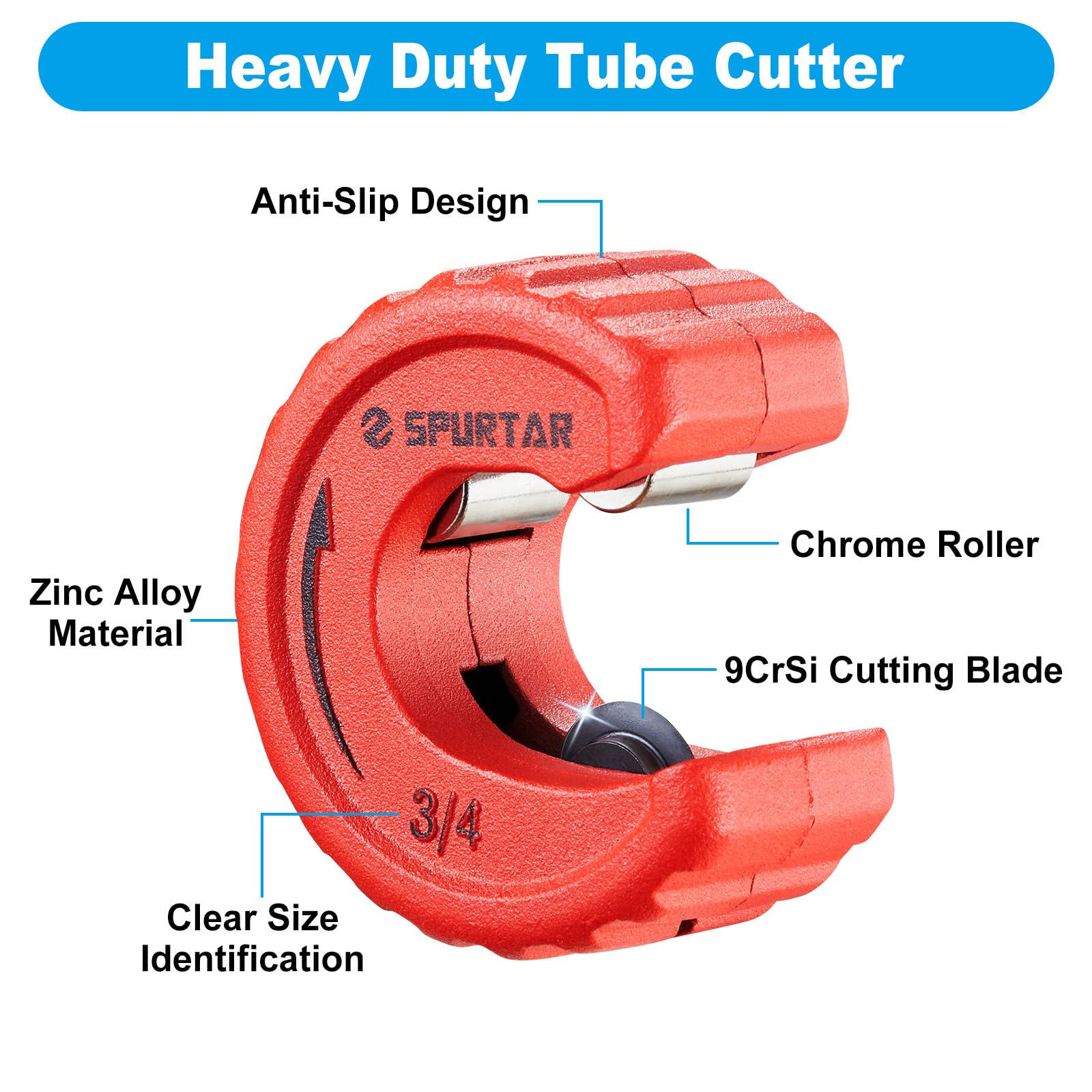 Spurtar spare deburring blade for quick maintenance