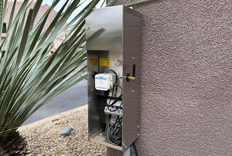 SPW Brilliance WiFi Socket 3 fits indoors or outdoors in enclosures for versatility.