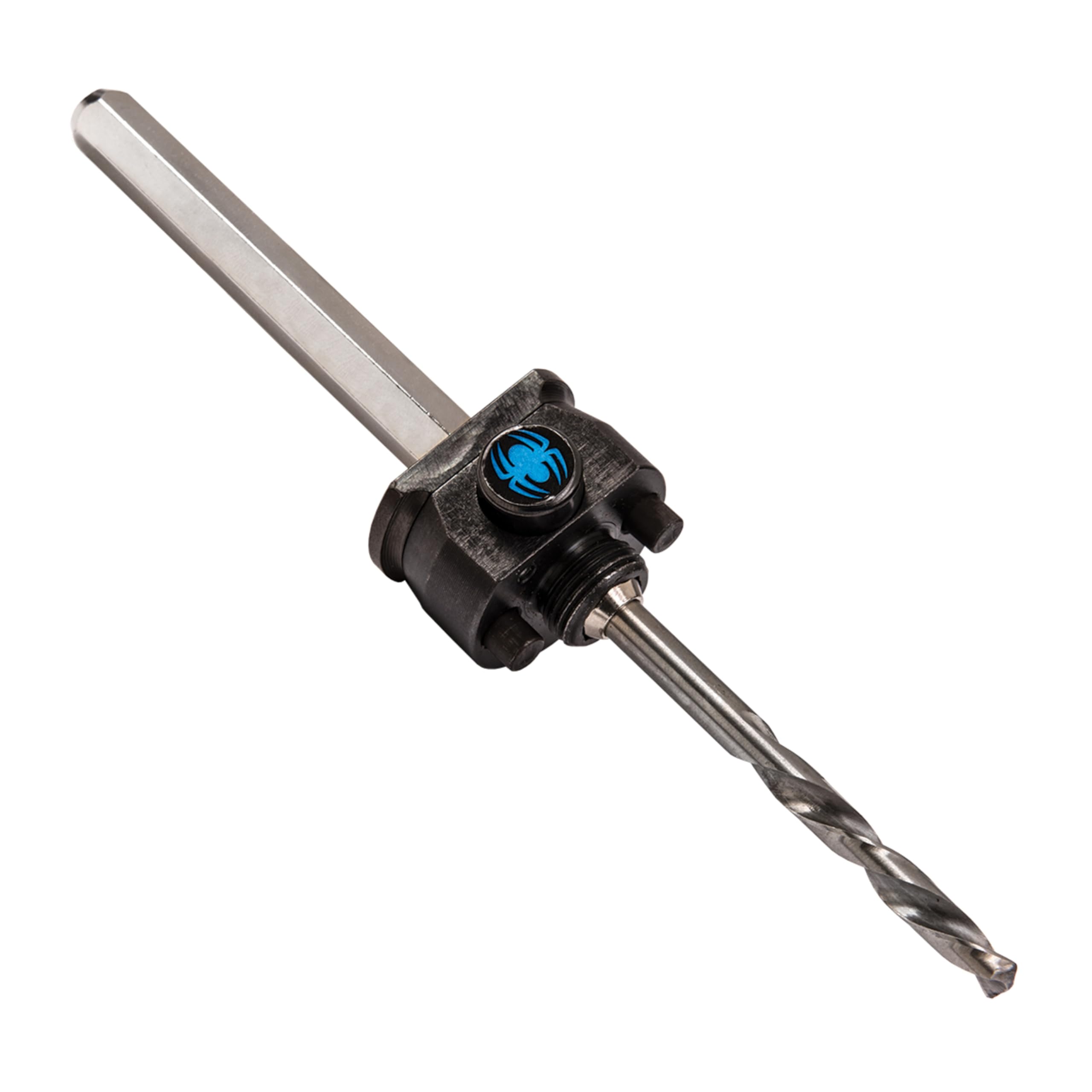Spyder 600634P hole saw arbor with pilot for precise hole starts