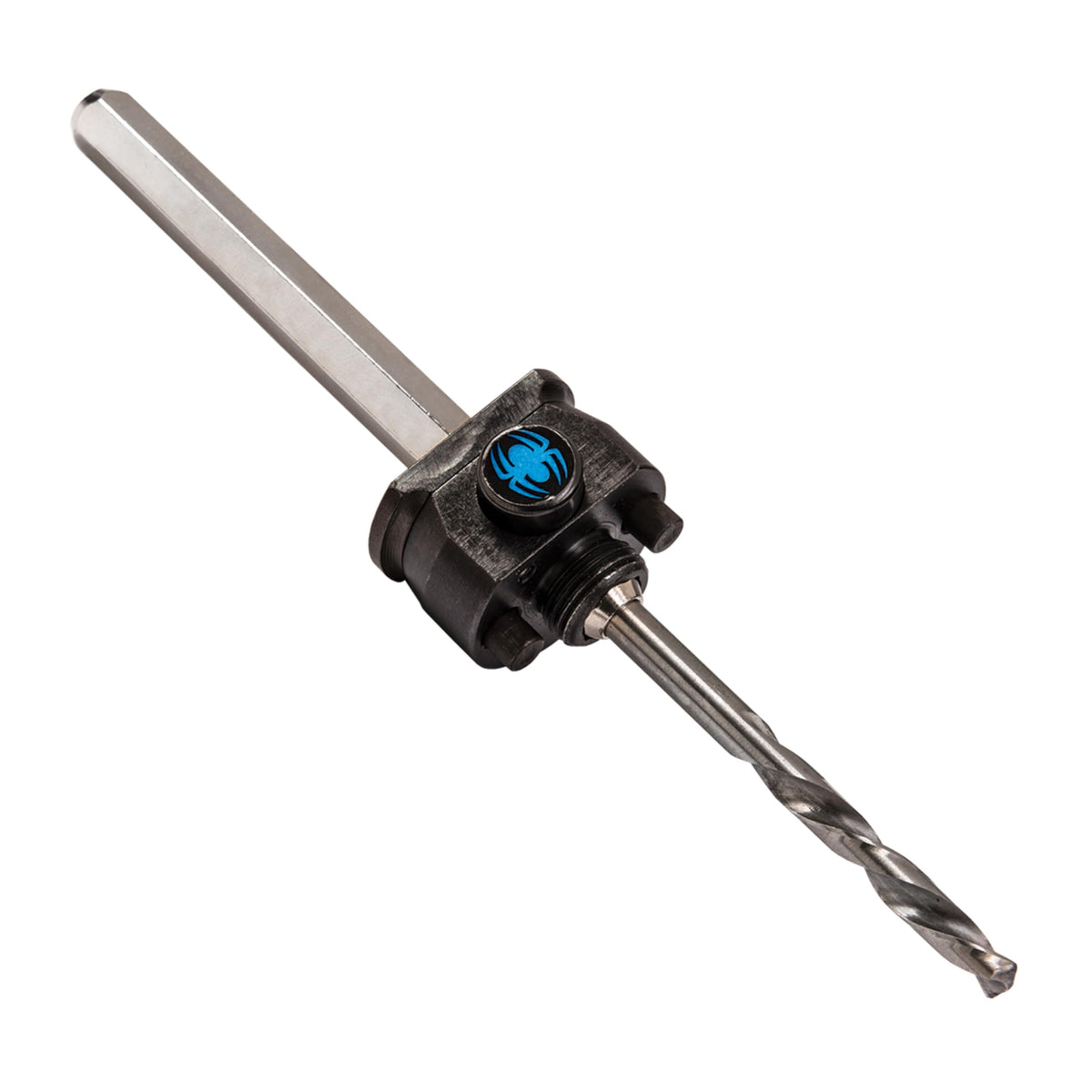 Spyder 600634P hole saw arbor with pilot for precise hole starts