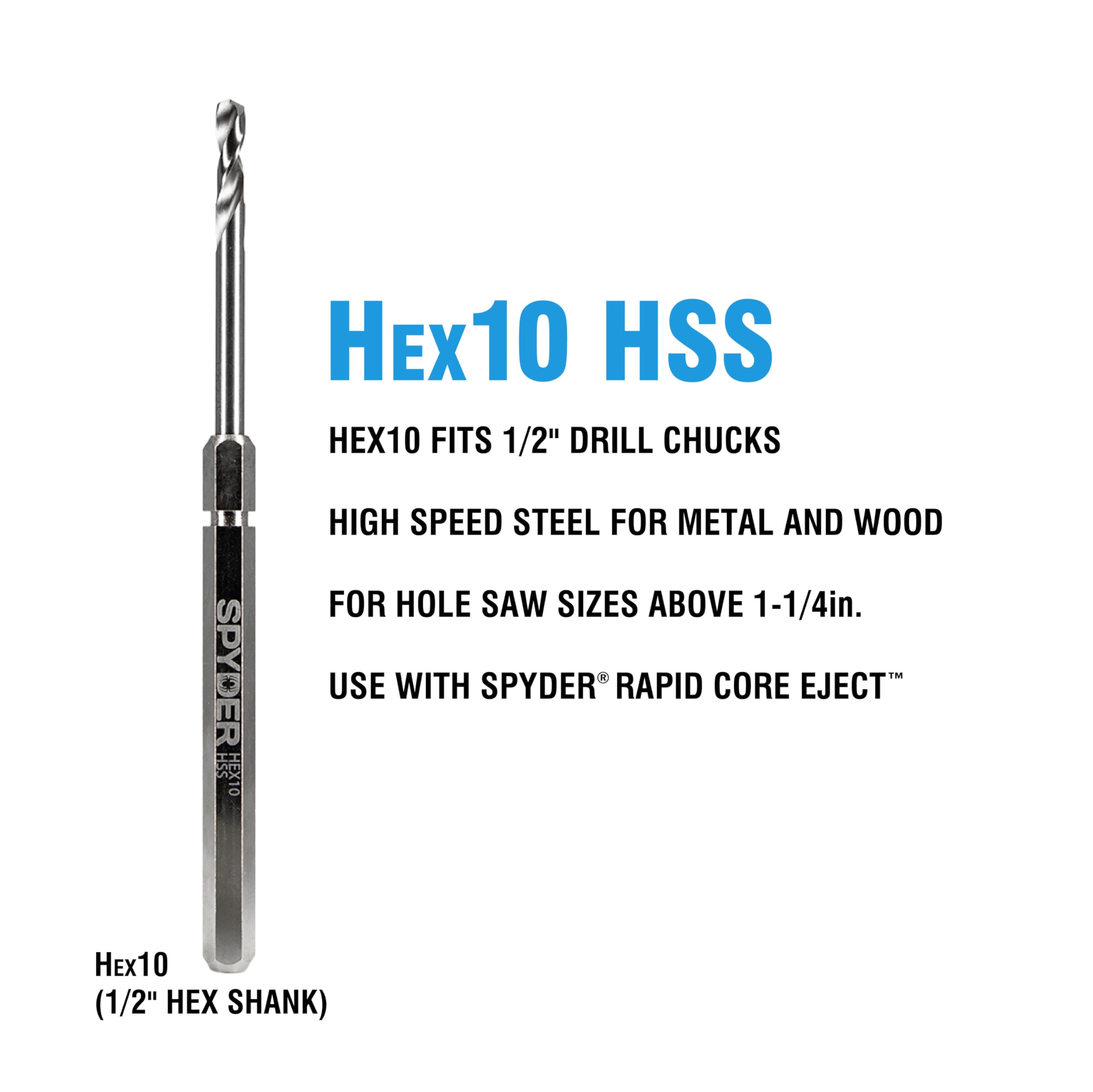 Spyder 600634P rapid-switch compatible arbor for fast tool changes