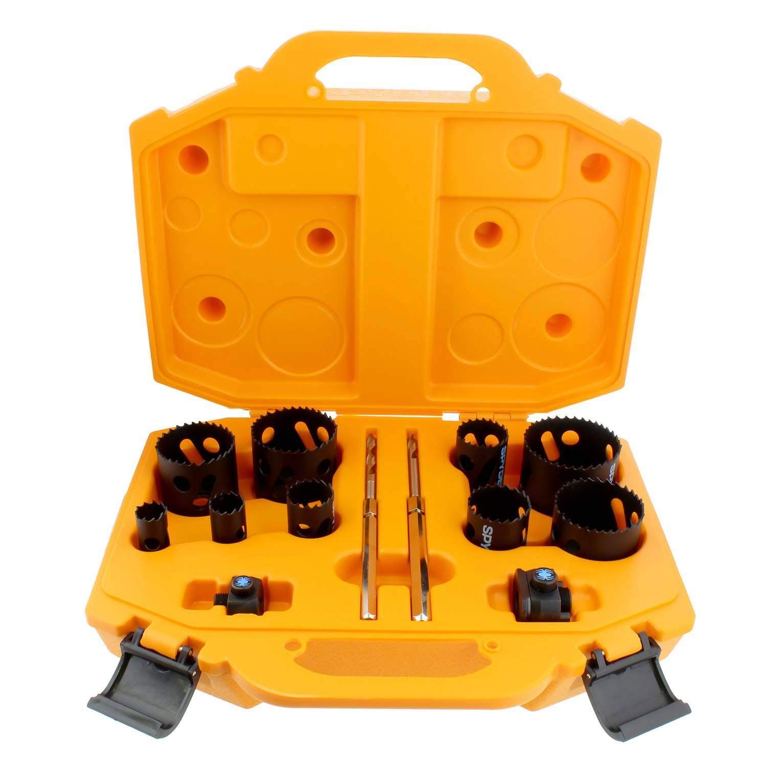 Spyder blades and arbors included for durable performance and quick tool changes