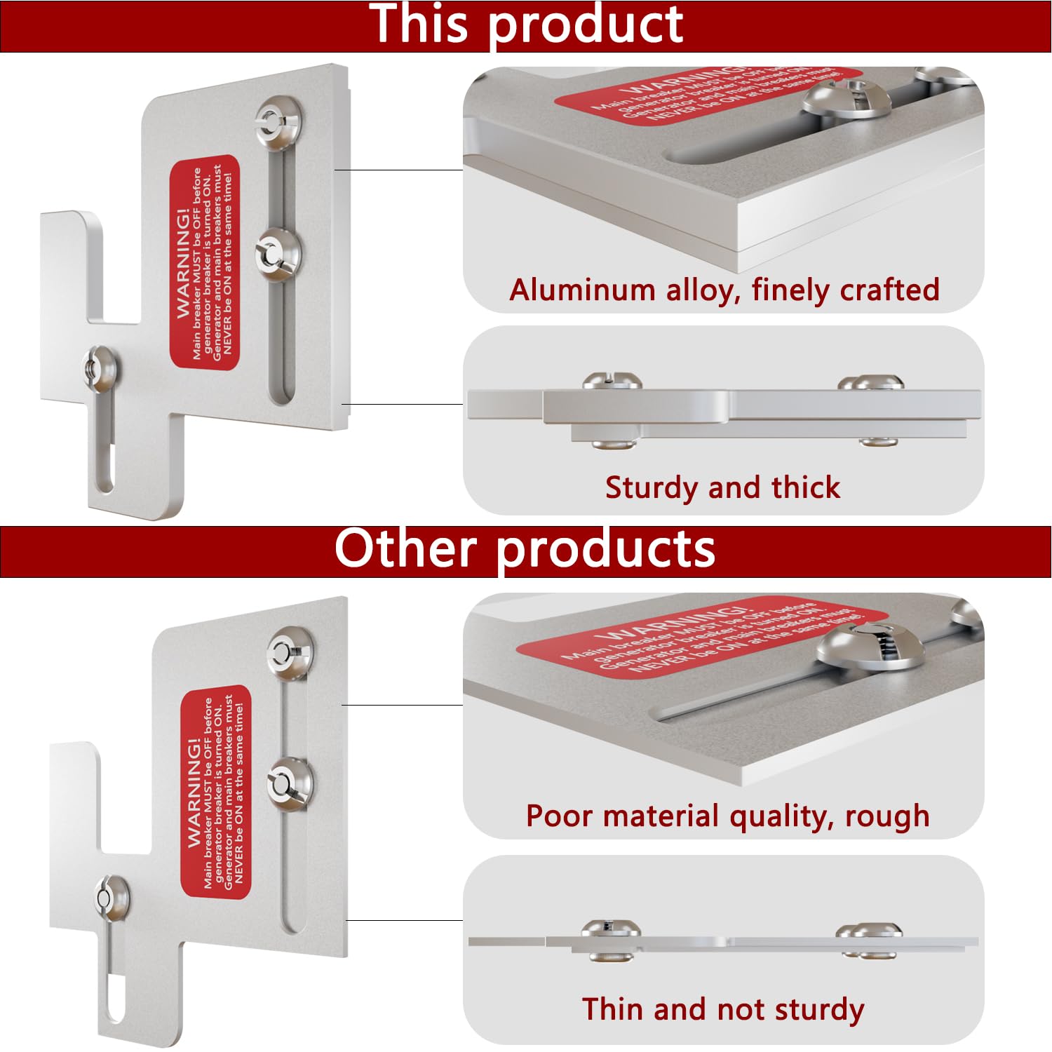 Precise BR/CH spacing ensures reliable main-to-branch alignment