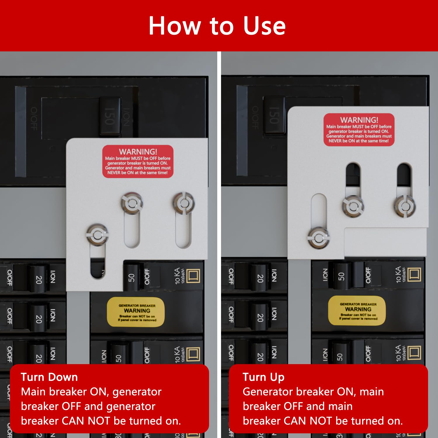 SPZOCE safety labels and reminders support proper panel setup and awareness