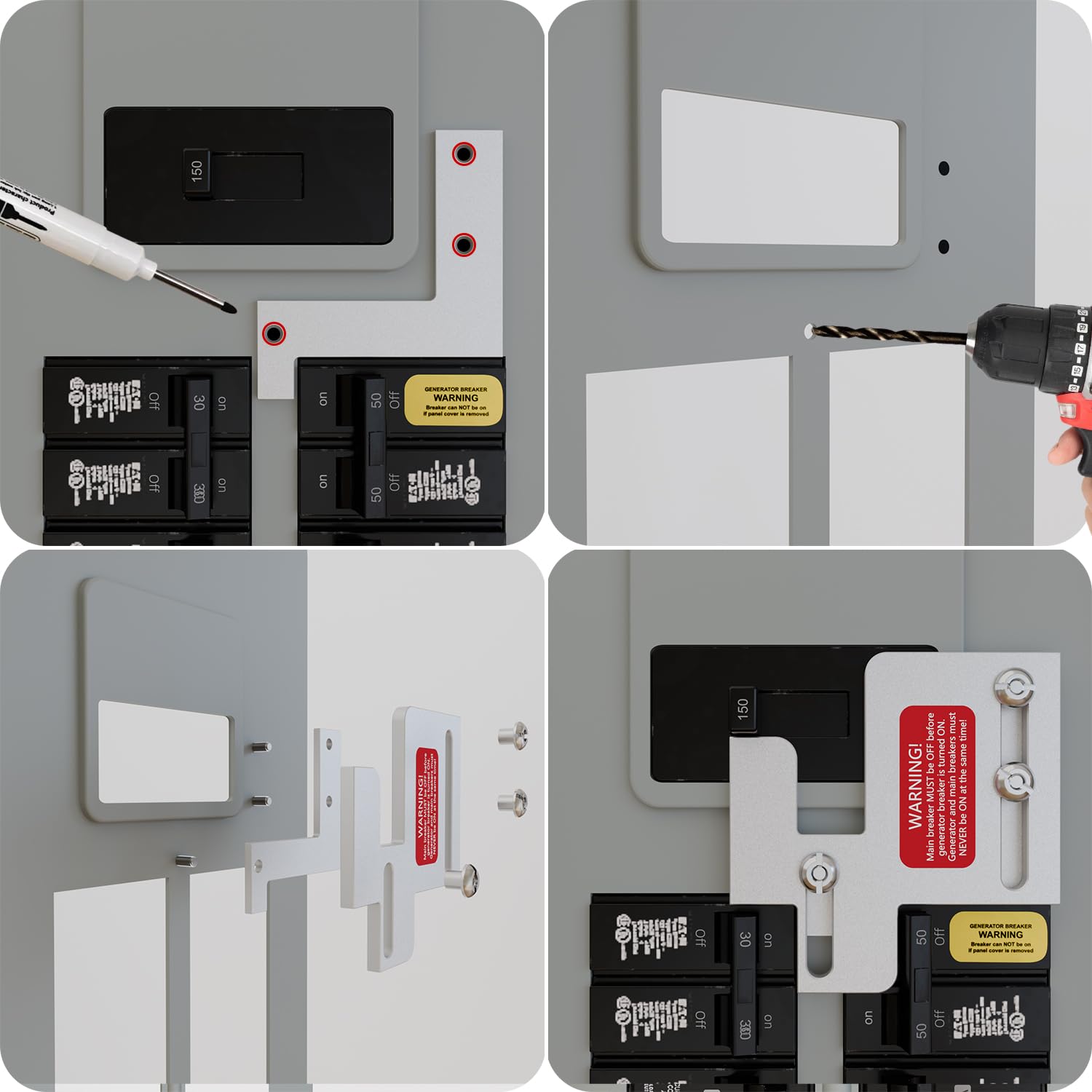 Safety-focused design helps prevent accidental outages during generator use