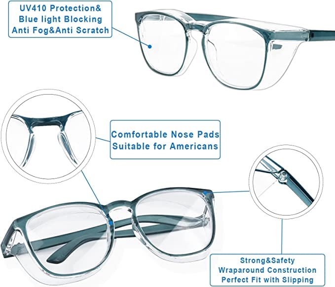 SQIMZAR anti-blue-light and UV protection for extended screen time.