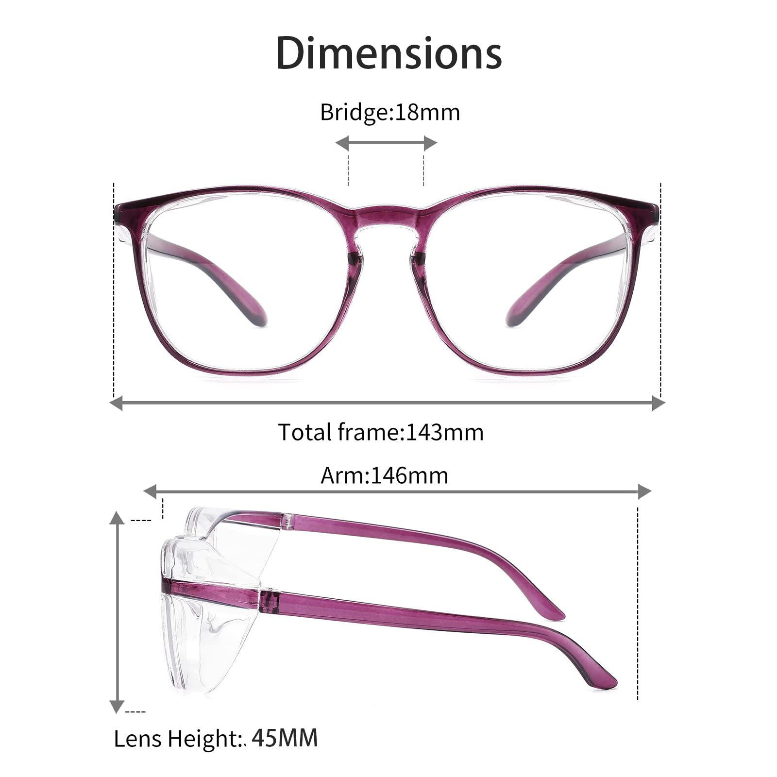 SQIMZAR lightweight, shatterproof eyewear designed for daily wear.