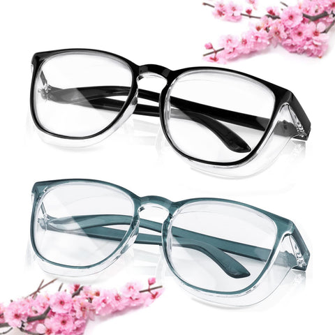 SQIMZAR safety glasses with side shields offering broad eye protection in busy work environments.