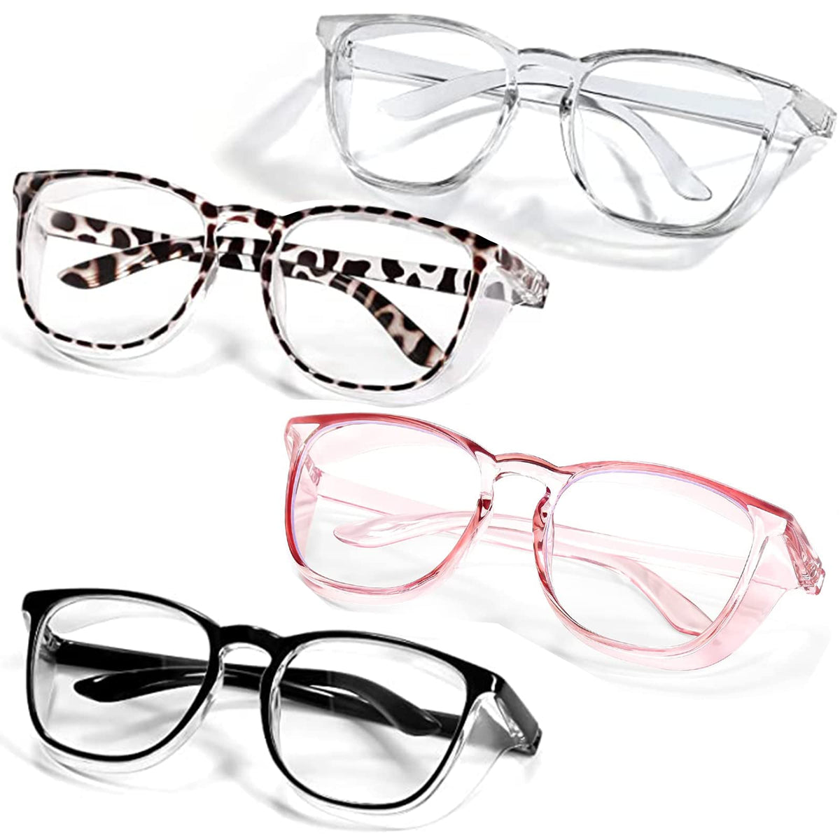 SQIMZAR safety glasses with side shields provide enhanced eye protection during work tasks.