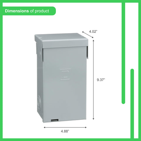 Square D HOME250SPA GFCI 50A two-pole provides outdoor safety for hot tubs.