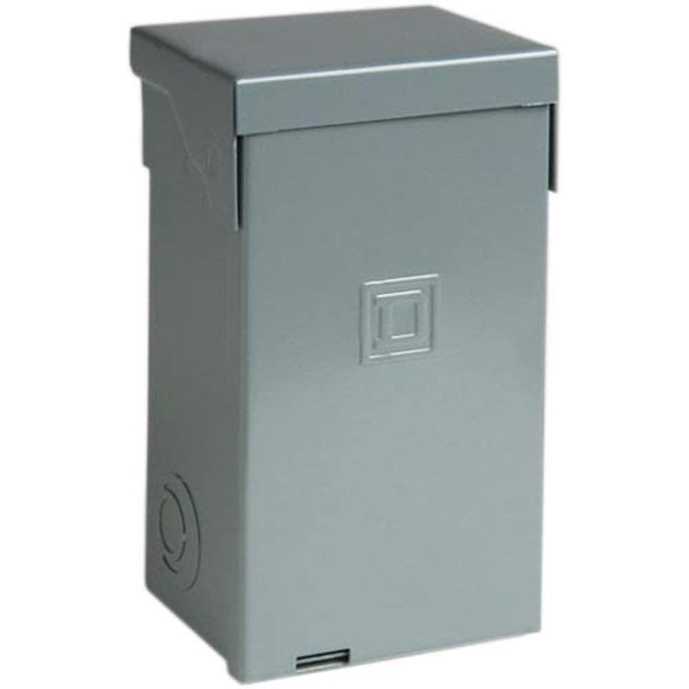 50A outdoor load center supports spa and pool wiring with durable outdoor protection.