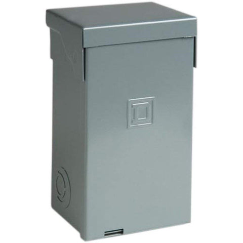 50A outdoor load center supports spa and pool wiring with durable outdoor protection.