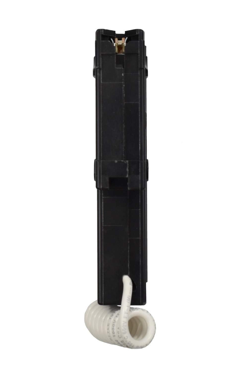 HOM120DFC in a residential panel powering outlets and lights