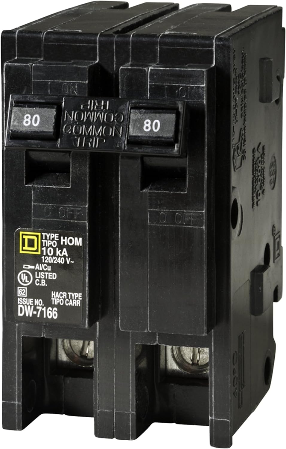 Square D Homeline residential-focused breaker for standard load centers