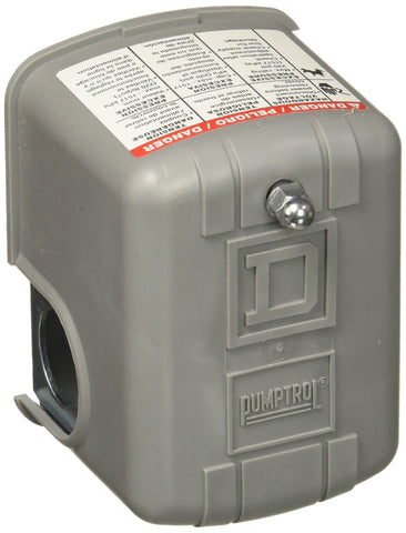 Square D 9013 FSG2 water pressure switch for pumps and air compressors