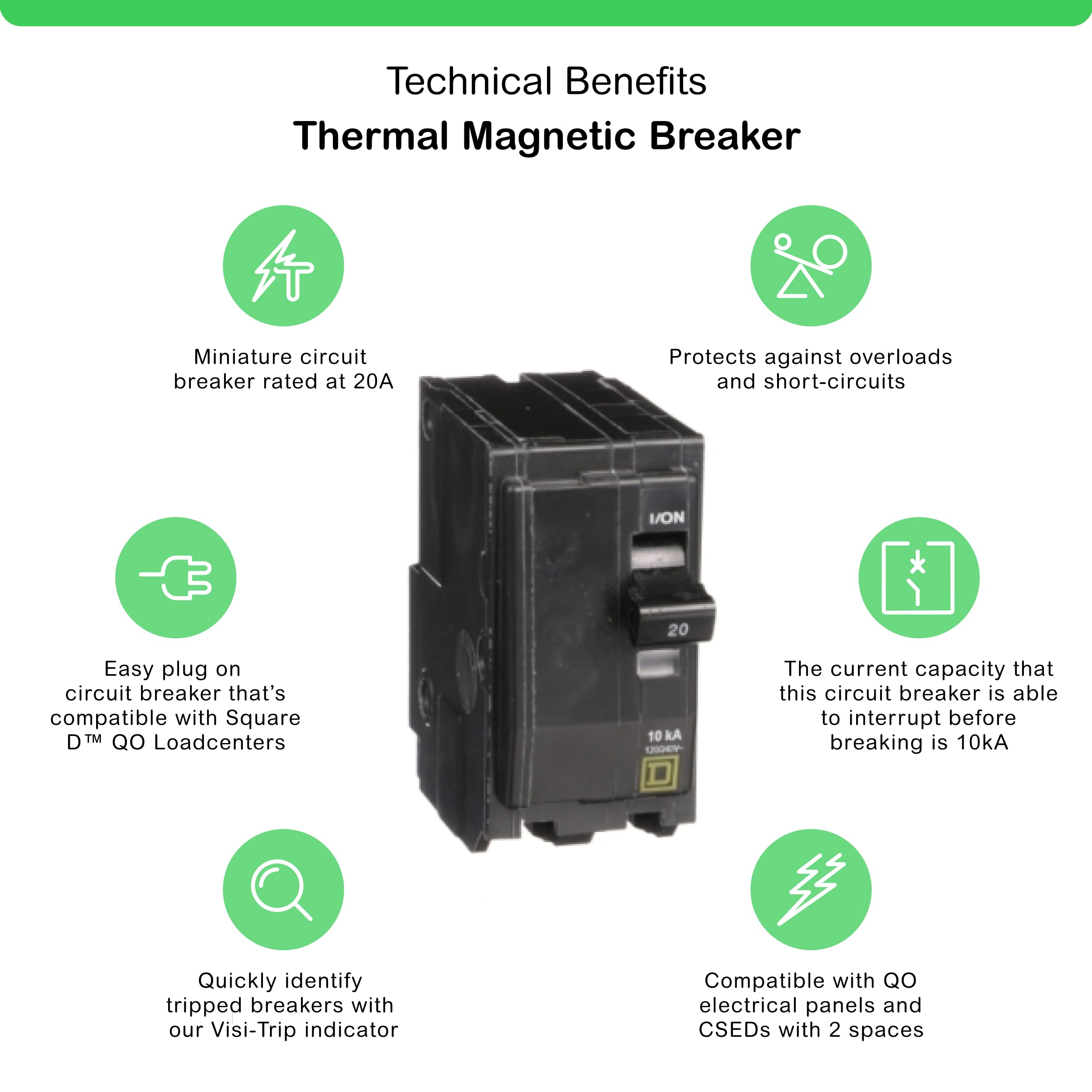 Square D QO220CP plug-on neutral design enables fast panel installations