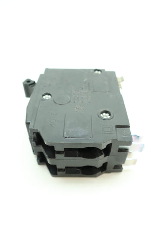 Square D QO260 60A 2P breaker, rating label aids correct replacement.