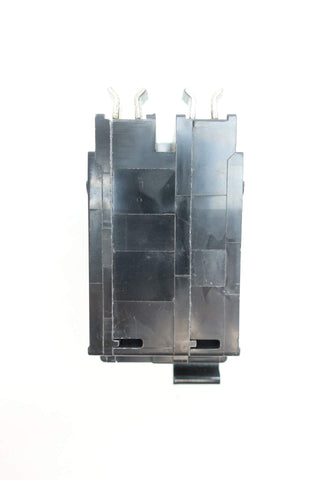 Square D QO260 60A 2P breaker, side view showing compact molded case design.