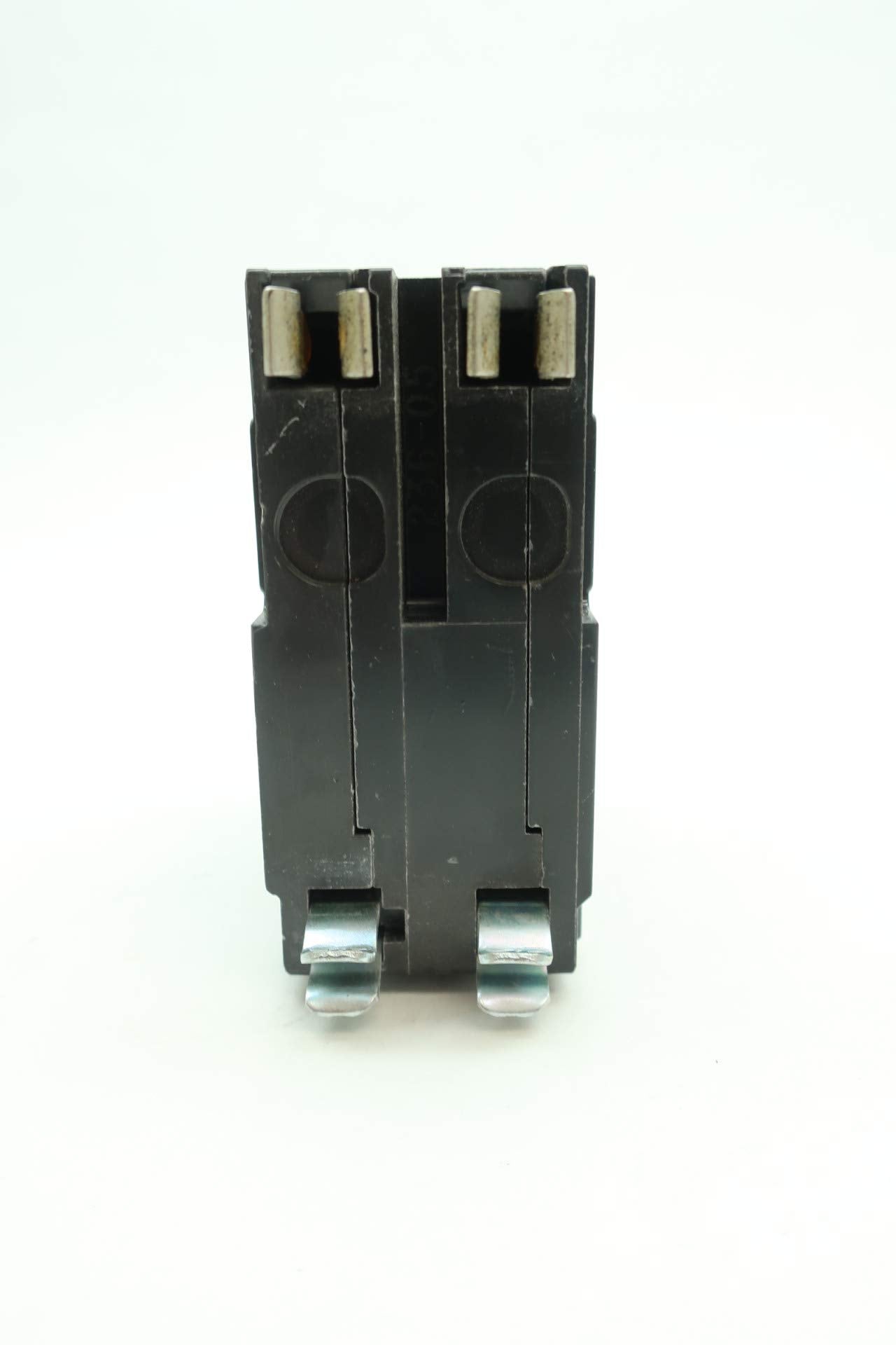 Square D QO260 60A 2P breaker, terminal assembly for secure connections.