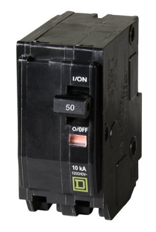 Square D Qwik Open 50A UL-listed and CSA-certified for compliant installations.