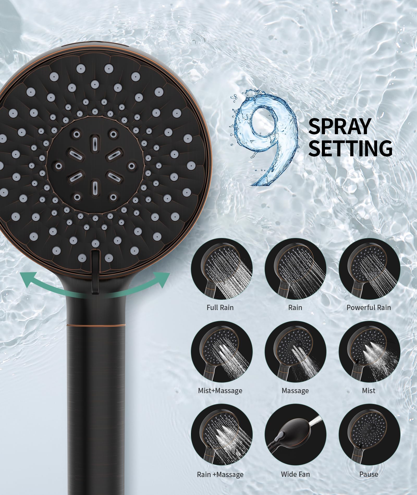 SR SUN RISE 71-inch hose offers extended reach for kids and pets