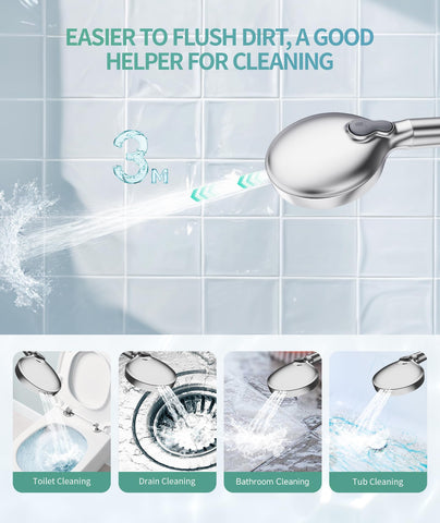 SR SUN RISE shows nine spray modes for versatile shower experiences