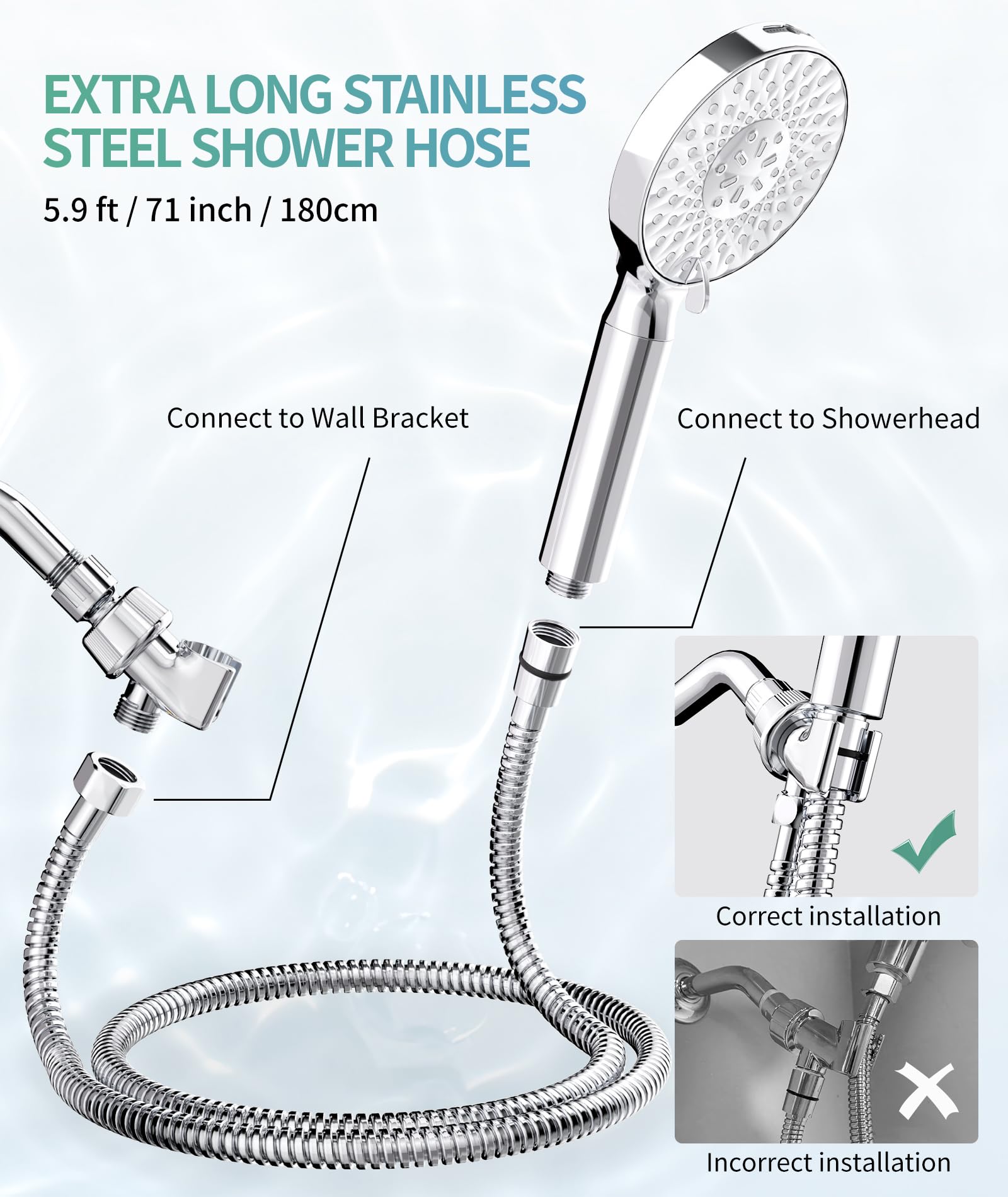 SR SUN RISE self-cleaning nozzles maintain consistent spray quality