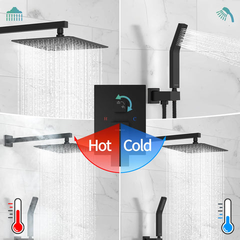 SR SUN RISE mixing valve delivering balanced water temperature