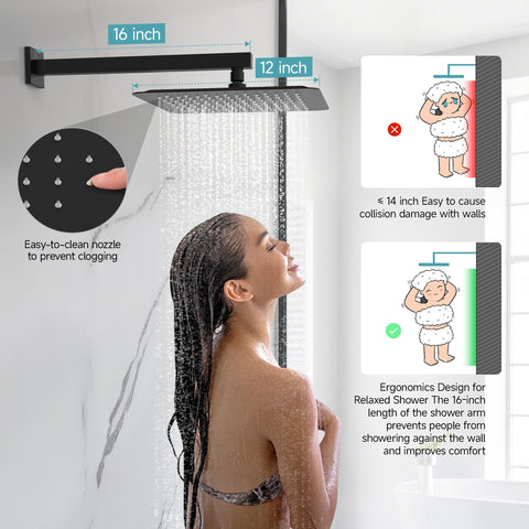 SR SUN RISE self-cleaning silicone nozzles resist mineral buildup